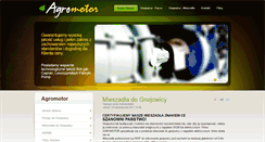 Desktop Screenshot of agromotor.pl