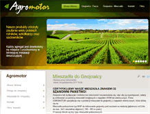 Tablet Screenshot of agromotor.pl